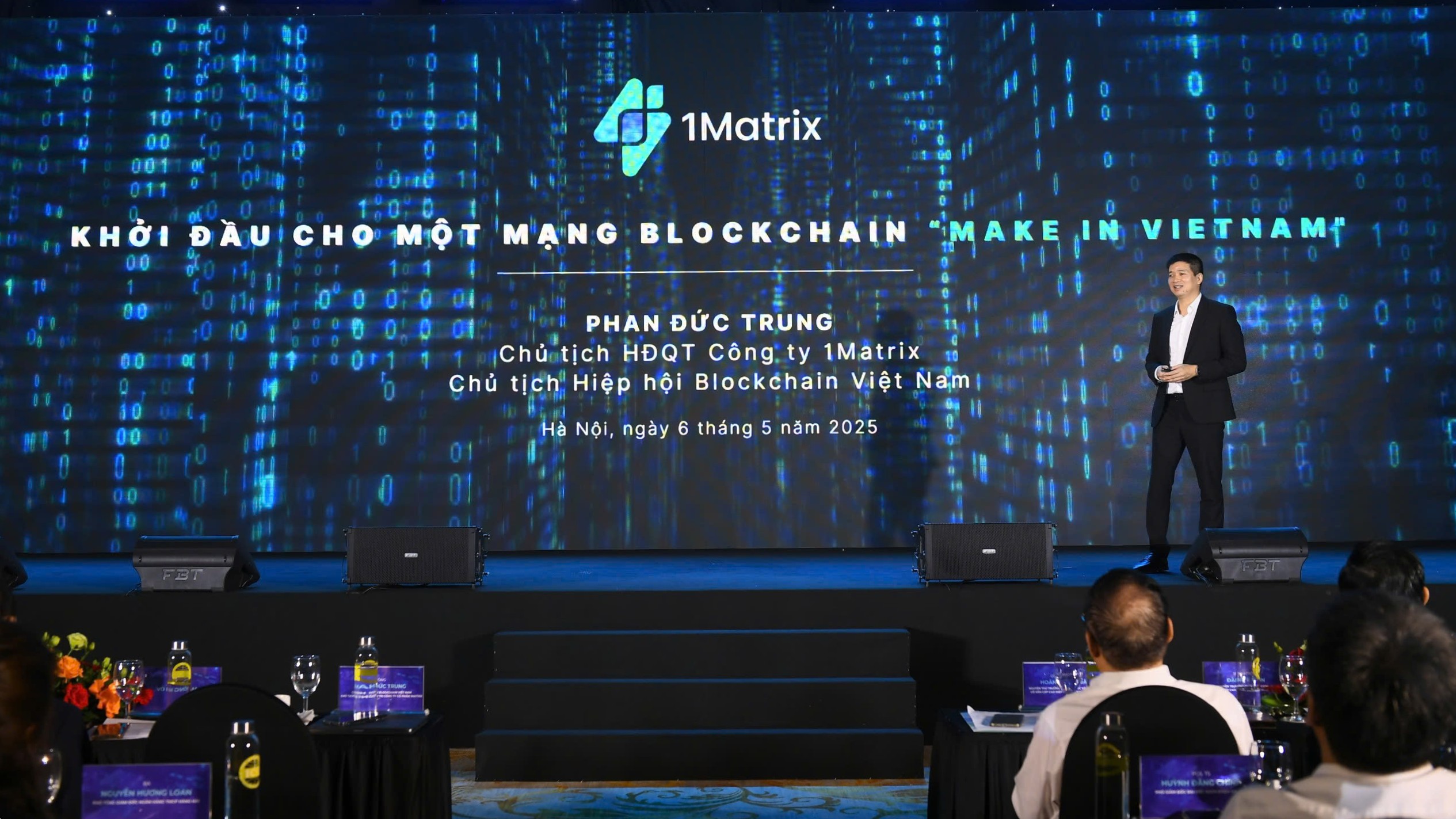 Ông Phan Đức Trung: 1Matrix kiến tạo hạ tầng blockchain Việt Nam, còn Techcombank không đặt mục tiêu thống trị mạng này