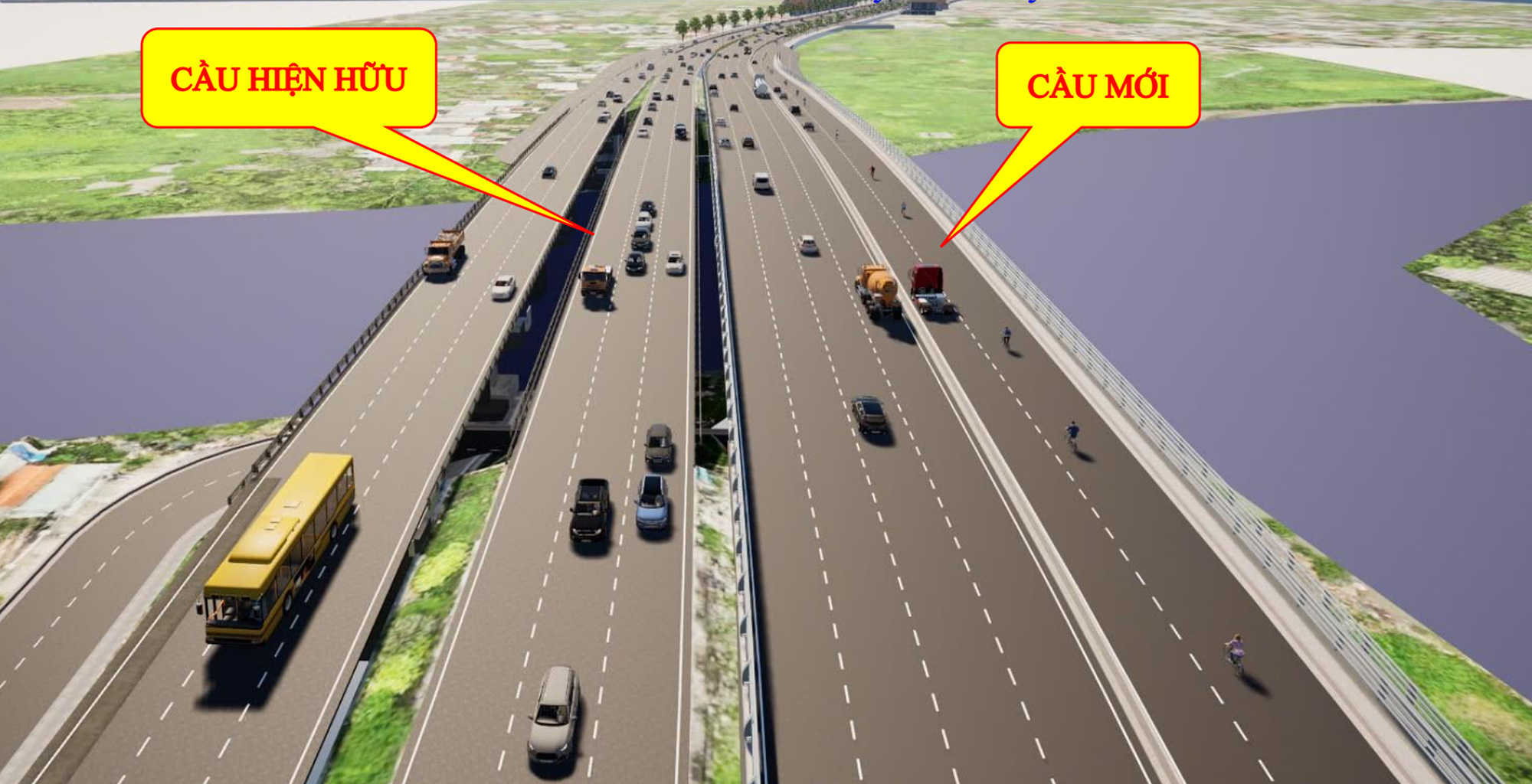 Thiết kế cầu bên cạnh cầu Bình Điền trên tuyến Quốc lộ 1 TP.HCM Thiết kế cầu bên cạnh cầu Bình Điền trên tuyến Quốc lộ 1 TP.HCM