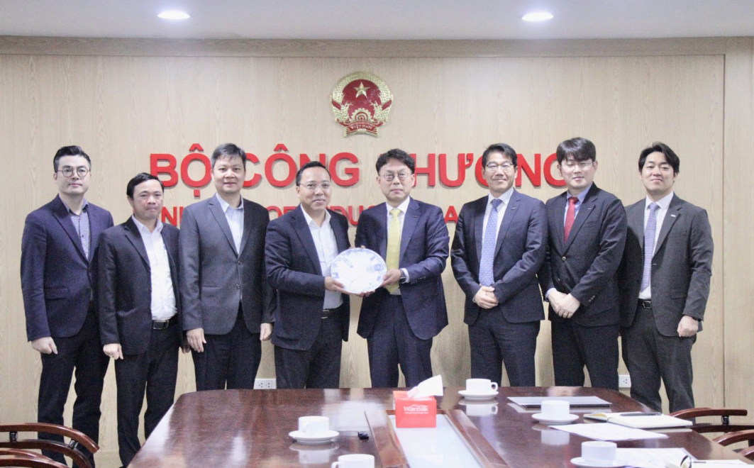 Buổi làm việc giữa Doosan Enerbility và Bộ Công thương 