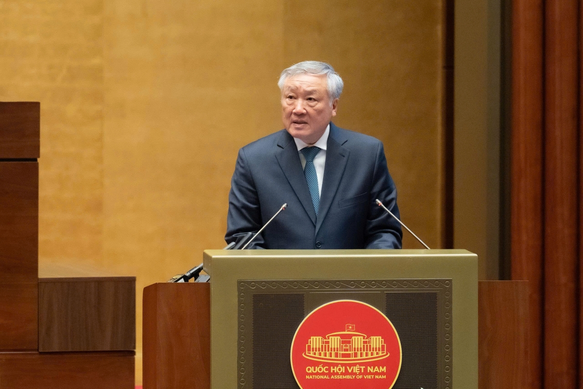 Phó Thủ tướng Nguyễn Hòa Bình trình bày Chương trình hành động của Chính phủ về thực hiện Nghị quyết số 79 và số 80 Phó Thủ tướng Nguyễn Hòa Bình trình bày Chương trình hành động của Chính phủ về thực hiện Nghị quyết số 79 và số 80