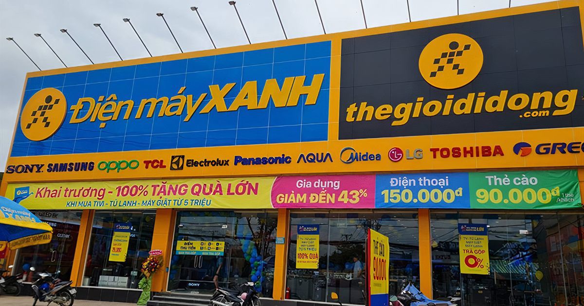 MWG thu 130.000 tỷ đồng sau 8 tháng, Điện Máy Xanh đóng góp gần một nửa