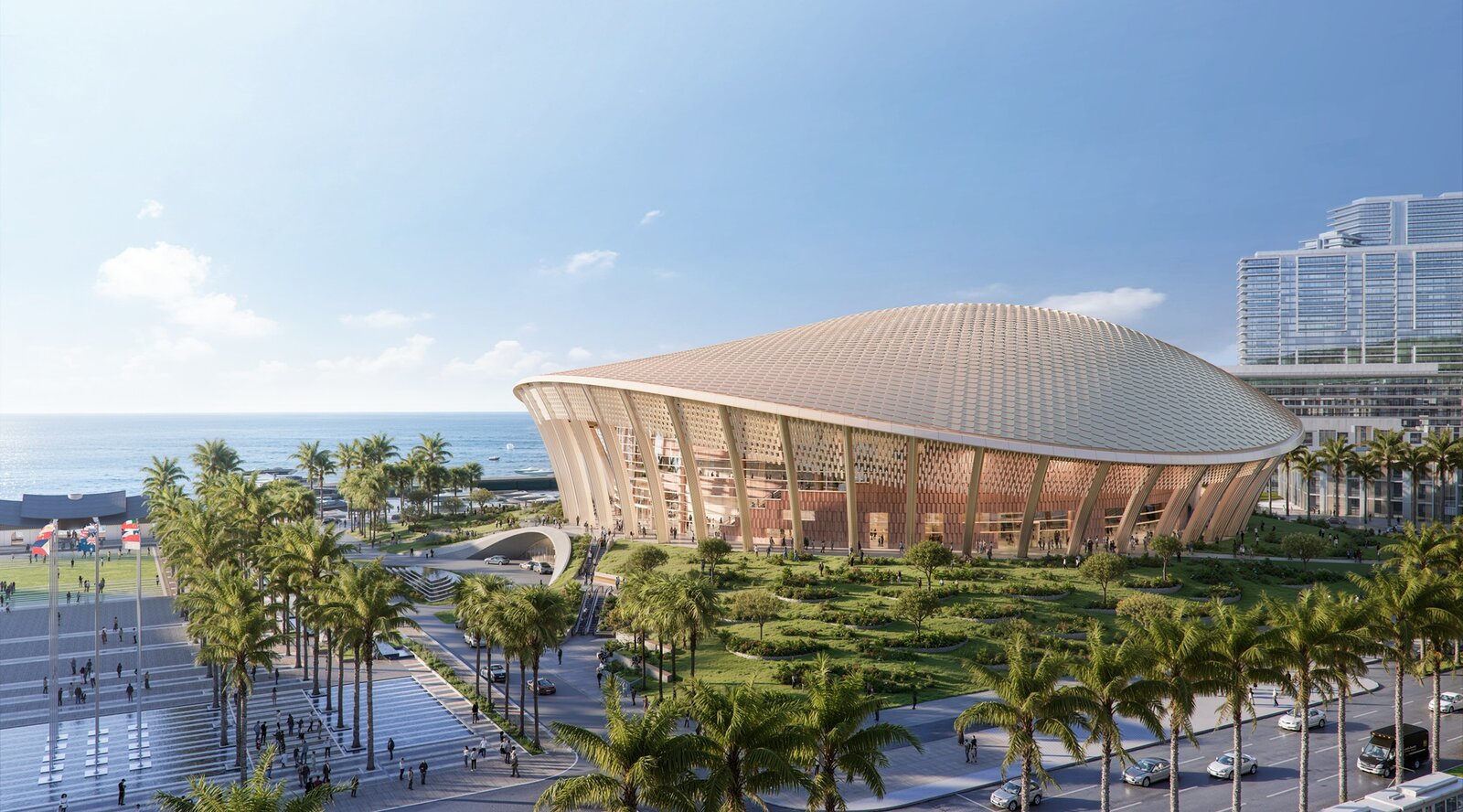 Phối cảnh Trung tâm tổ chức Hội nghị APEC tại Phú Quốc Phối cảnh Trung tâm tổ chức Hội nghị APEC tại Phú Quốc