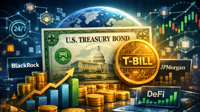 Trái phiếu Kho bạc Mỹ token hóa vượt 10 tỷ USD