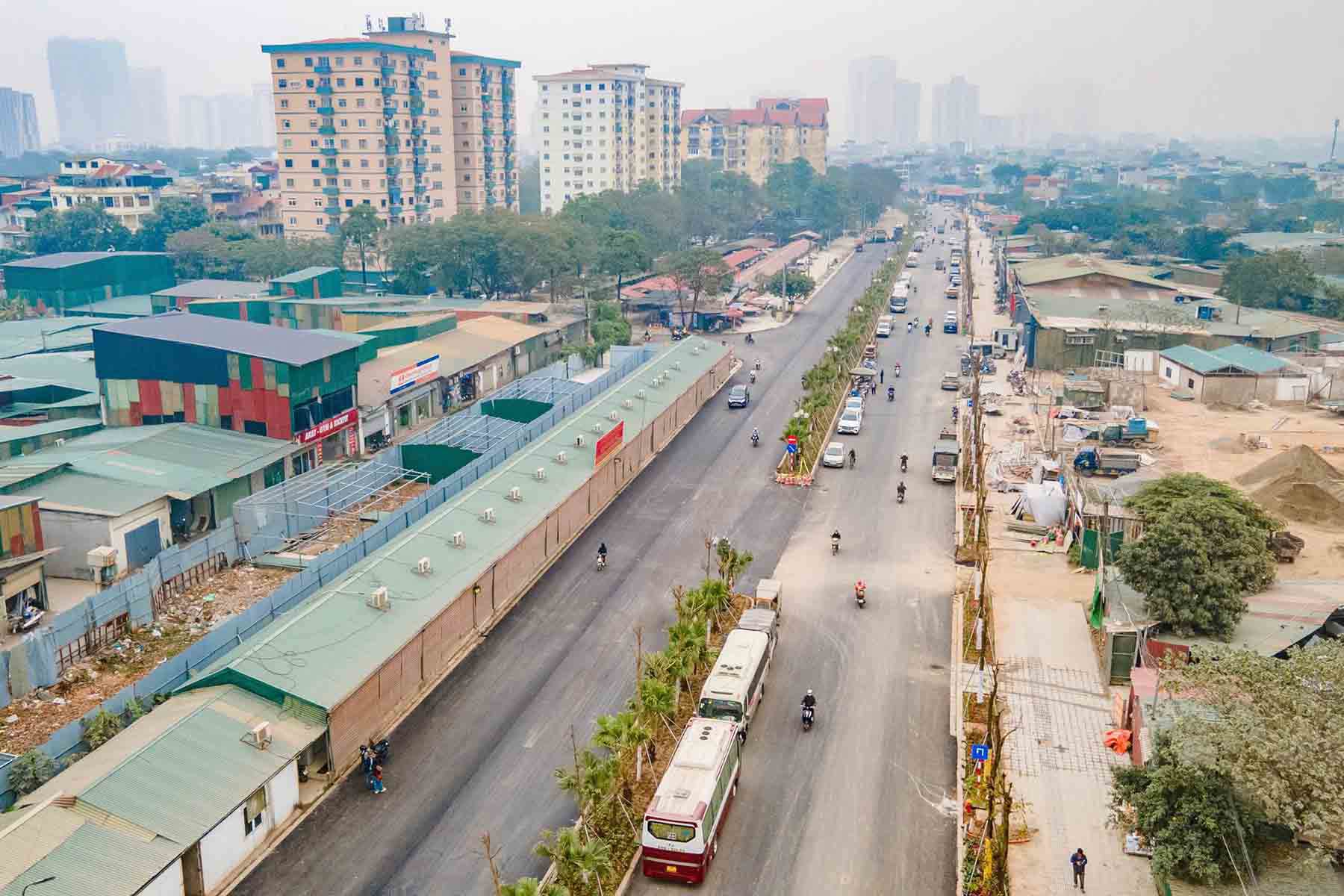 Đường vành đai 2,5 chính thức thông xe kỹ thuật sau 12 năm (Ảnh: Lao động)