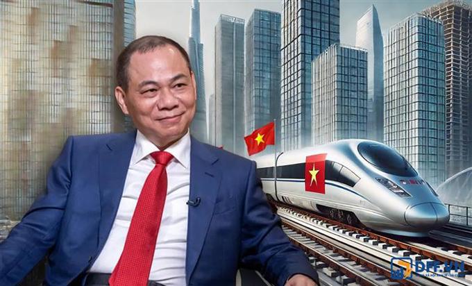 Bên trong tuyến đường sắt 147.370 tỷ đồng của VinSpeed: 116 km đi trên cao, 5 nhà ga đặt ở đâu?