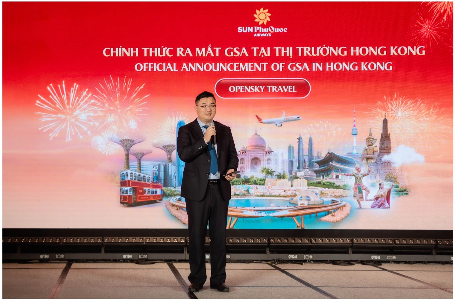 Đại diện tổng đại lý OpenSky tại Hong Kong