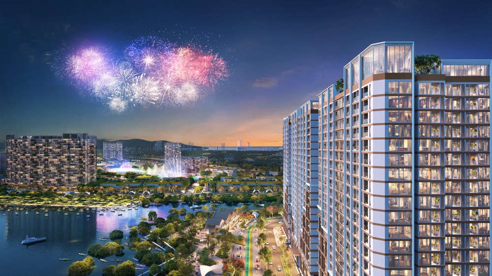 Những show diễn nghệ thuật kết hợp hiệu ứng pháo hoa rực rỡ.