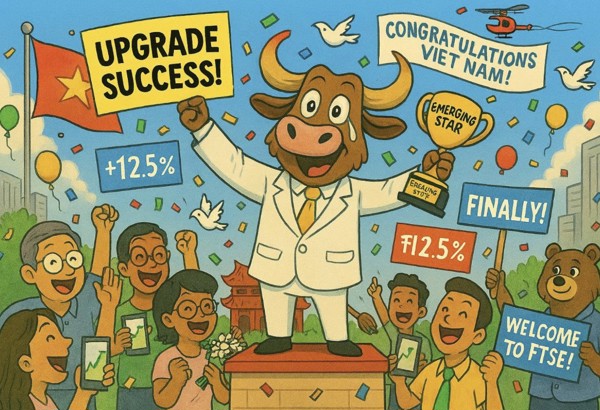 Vietcap: Kỳ review tháng 3/2026 của FTSE chỉ mang tính thủ tục, xác suất Việt Nam “trượt” nâng hạng gần như bằng 0