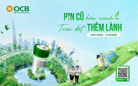 Hàng nghìn khách hàng hưởng ứng chiến dịch thu gom pin cũ giai đoạn 2 của OCB