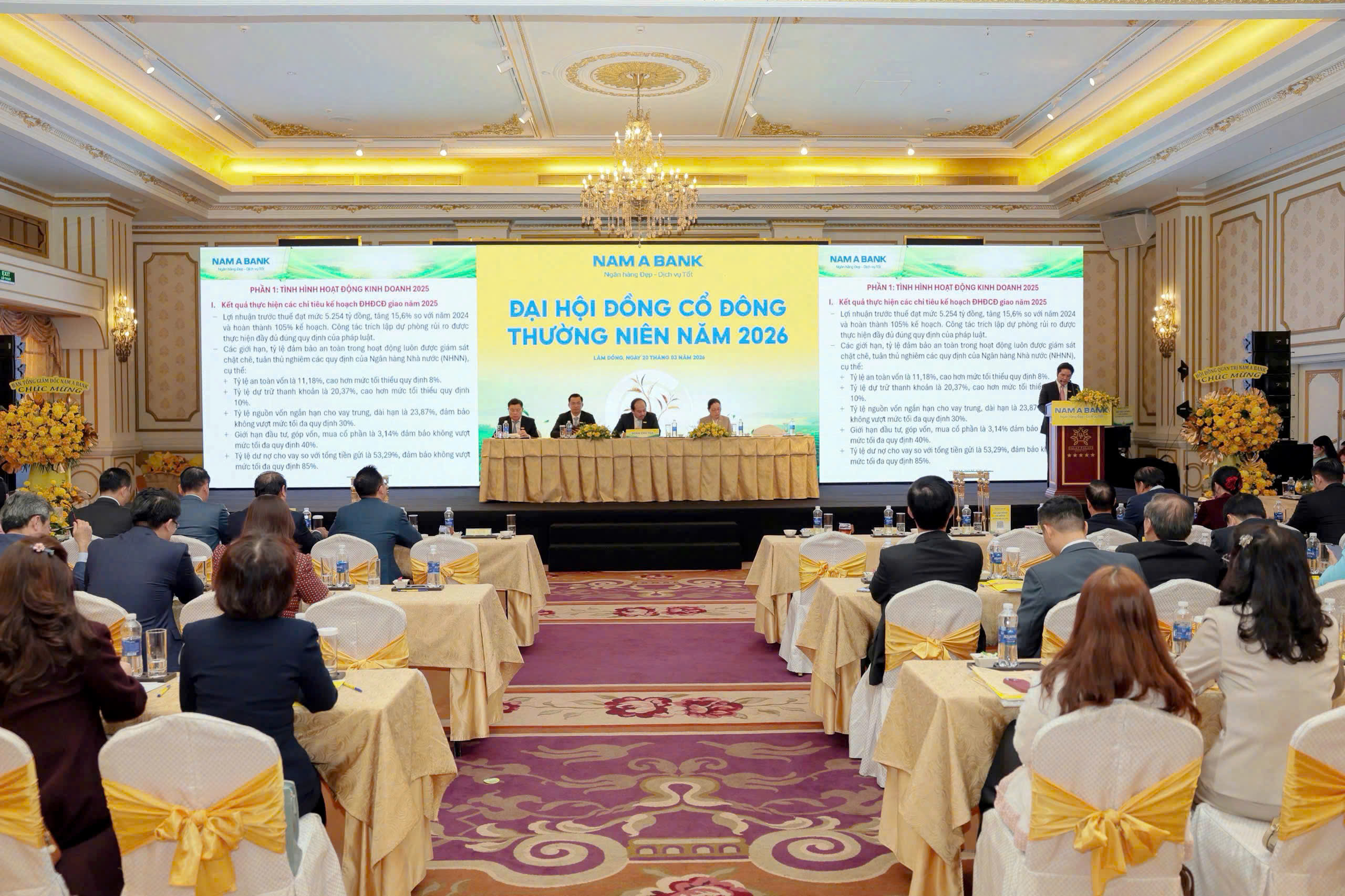 Toàn cảnh chung Đại hội đồng cổ đông thường niên năm 2026