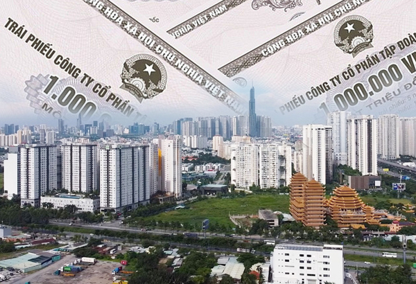 Lãi suất trái phiếu bất động sản vọt lên 13,5%/năm, cao nhất 22 tháng