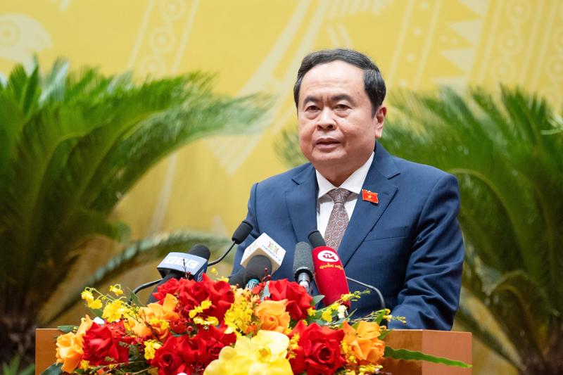 Chủ tịch Quốc hội Trần Thanh Mẫn: Hà Nội cần phải quyết tâm kiện toàn tổ chức bộ máy