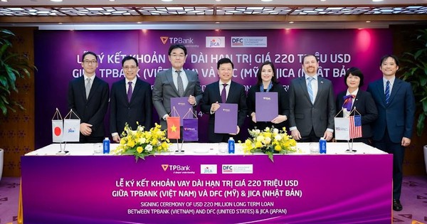 TPBank nhận khoản vay 220 triệu USD từ DFC và JICA