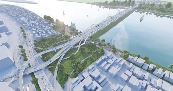 Điểm tên 6 cây cầu lớn vượt sông Hồng sắp triển khai năm 2025: Cầu Thượng Cát 7.300 tỷ chốt vị trí xây dựng, cầu Tứ Liên 22.000 tỷ do Vingroup thực hiện sẽ khởi công quý 3/2025