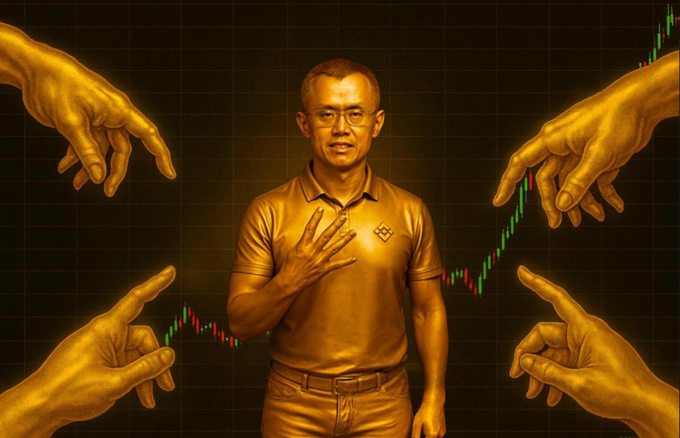 Vừa nhận ân xá, CZ được tạc tượng vàng 4 mét đặt cạnh tượng Tổng thống Trump