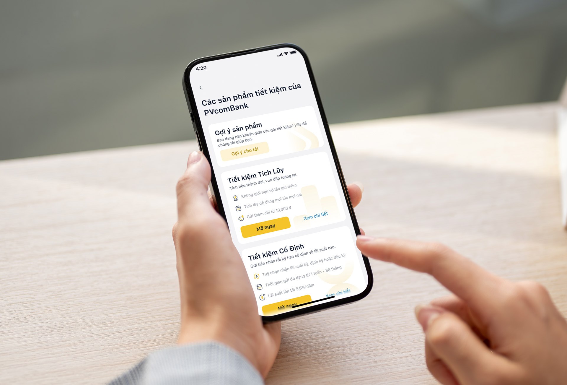 PVcomBank mở rộng nhiều tiện ích cho khách hàng gửi tiết kiệm online