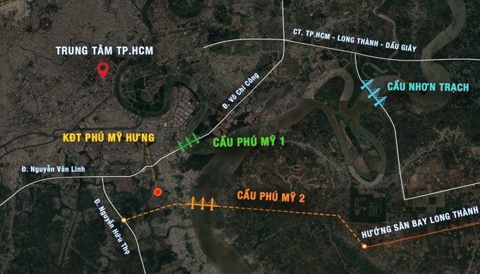 Masterise được giao nghiên cứu xây cầu Phú Mỹ 2 gần 13.000 tỷ đồng