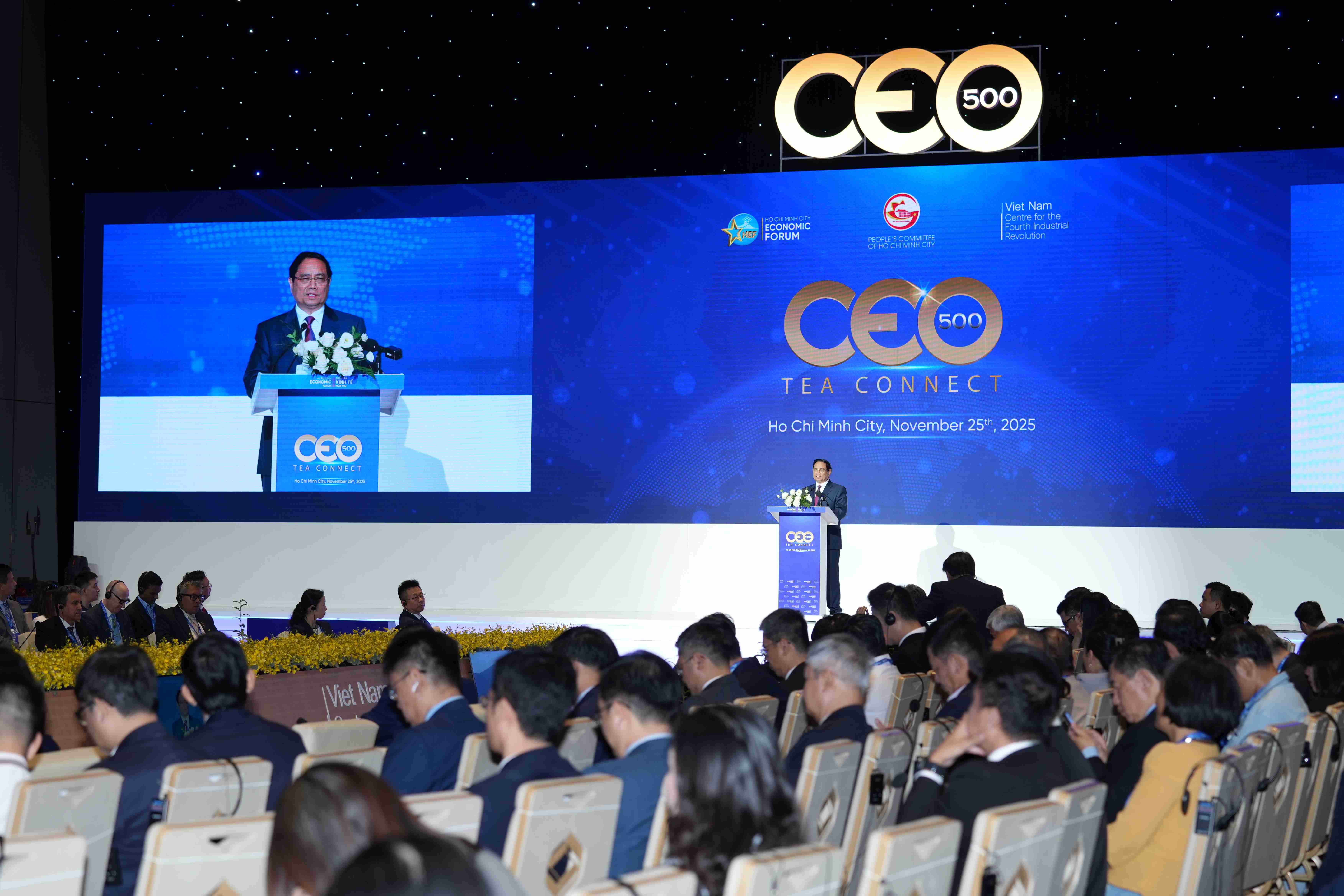 Thủ tướng Chính Phủ Phạm Minh Chính chỉ đạo chương trình.