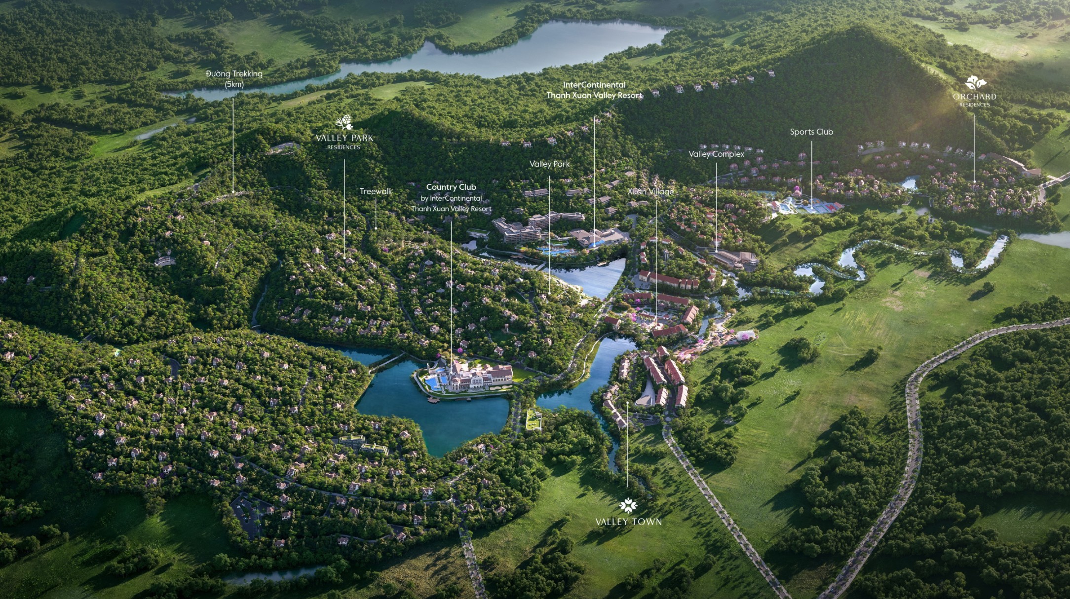 Phối cảnh dự án Thanh Xuân Valley do CTCP Thanh Xuân làm chủ đầu tư