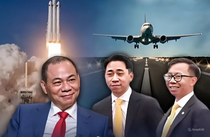 Tỷ phú Phạm Nhật Vượng cùng người 2 con trai góp tiền lập công ty hàng không 300 tỷ đồng