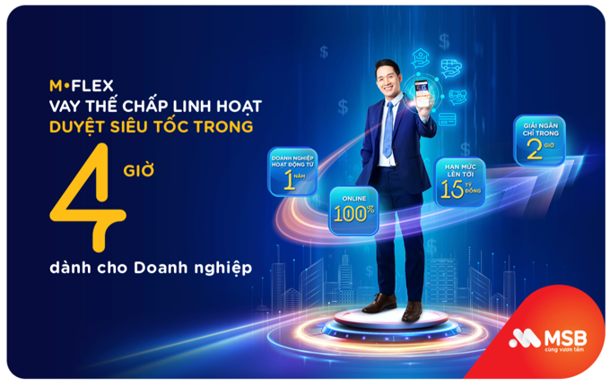 MSB đồng hành cùng doanh nghiệp tăng tốc cuối năm