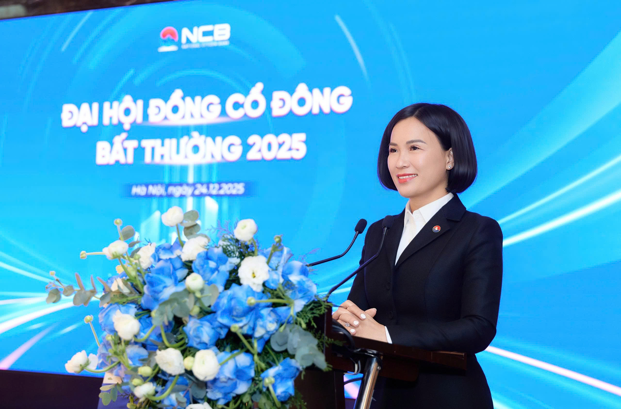 Bà Bùi Thị Thanh Hương – Chủ tịch HĐQT NCB