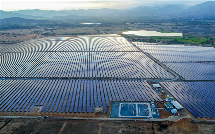   Cụm nhà máy điện mặt trời của BIM Group tại Khánh Hòa   