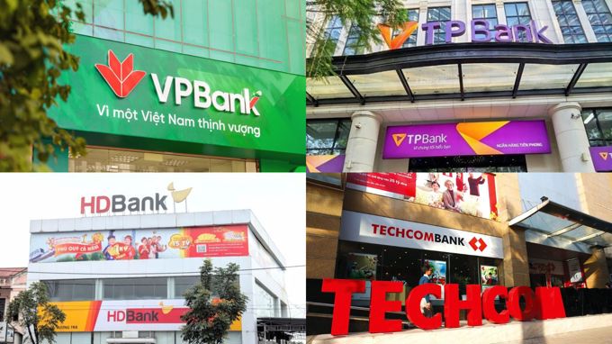 "Bộ tứ" Techcombank, VPBank, HDBank, TPBank dự báo lãi lớn trong quý 4/2025
