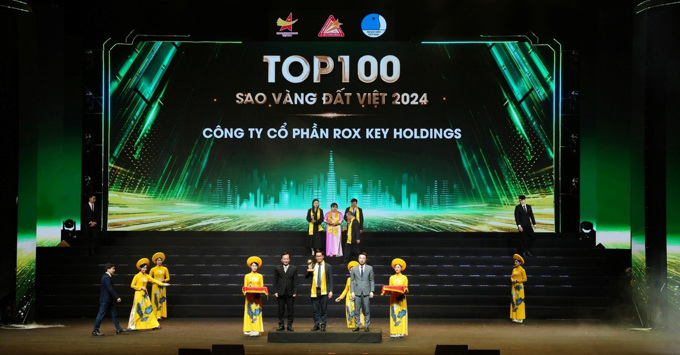 ROX KEY HOLDINGS được trao giải Sao Vàng Đất Việt 2024