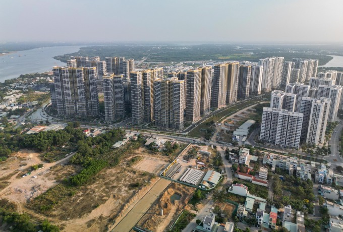 Bất động sản khu Đông TP HCM với các cao ốc, chung cư, dự án. đất nền, nhà phố... tháng 2/2025. Ảnh: Quỳnh Trần