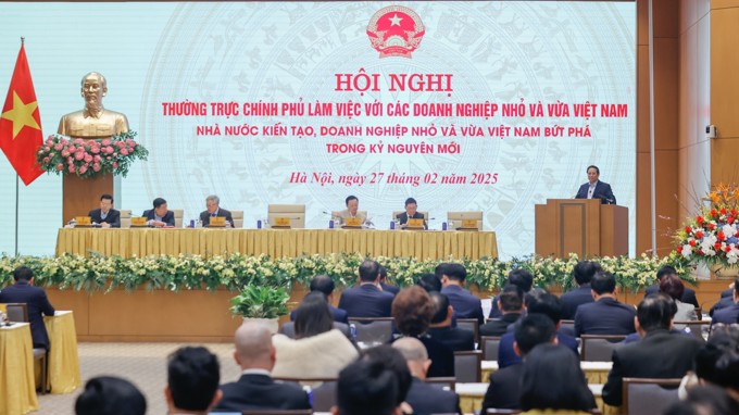Gelex và loạt 'ông lớn' tham dự Hội nghị Thường trực Chính phủ với SMEs