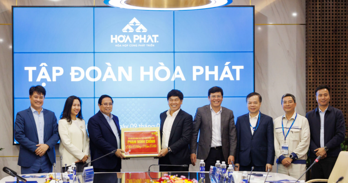Hòa Phát (HPG) sẽ tăng trưởng 15% mỗi năm đến 2030, hưởng ứng mục tiêu tăng trưởng hai con số của Chính phủ