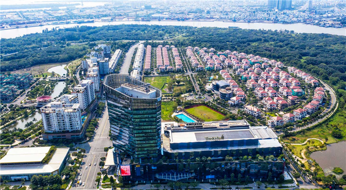 Một góc dự án Khu đô thị Sala