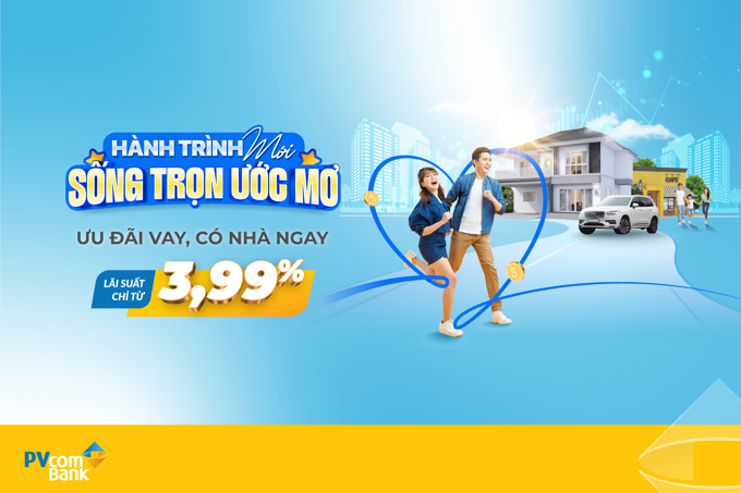 PVcomBank triển khai gói tín dụng ưu đãi, lãi suất dưới 4%/năm