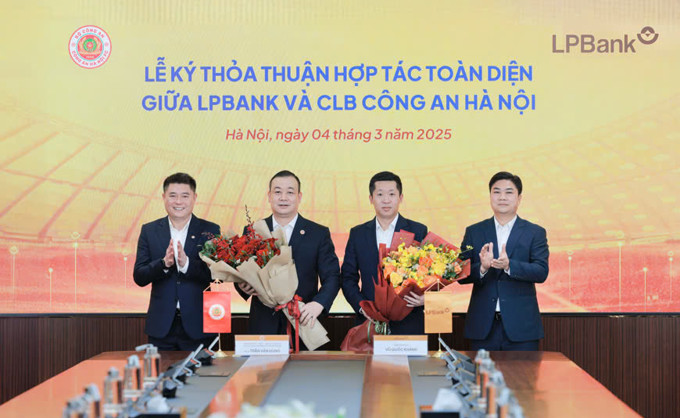 LPBank và CLB Công an Hà Nội ký kết hợp tác toàn diện