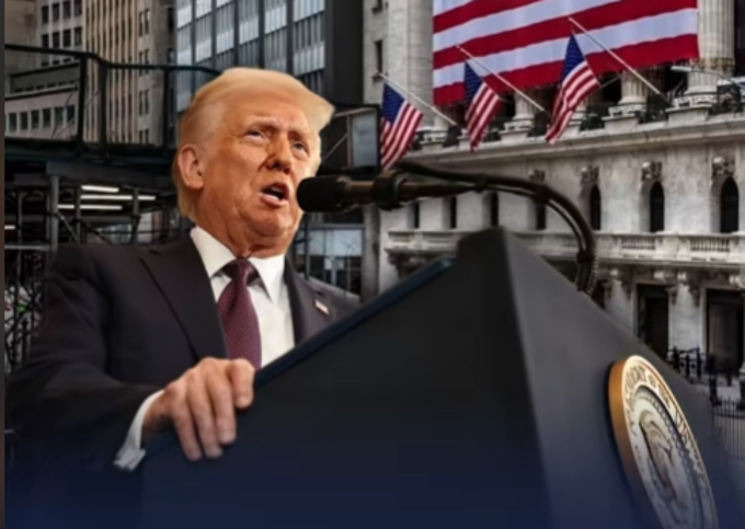 Ông Trump không phủ nhận khả năng kinh tế Mỹ năm nay suy thoái và tăng lạm phát, khi các đòn áp thuế tác động đến thị trường