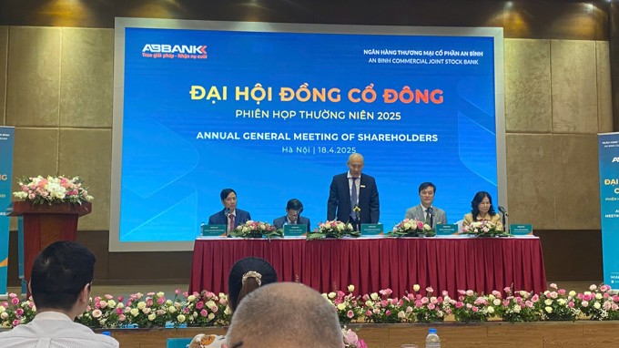 AGM 2025 ABBank: Quý 1 lãi gần 400 tỷ đồng, chốt mục tiêu lãi 1.800 tỷ đồng, không chia cổ tức