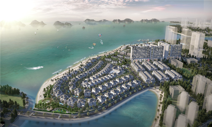 Phối cảnh dự án Grand Ha Long Bay Villas (Ảnh: BIM Land)
