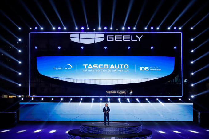 Geely và nhà phân phối Tasco chính thức ra mắt 03 mẫu xe Geely Coolray, Monjaro và EX5