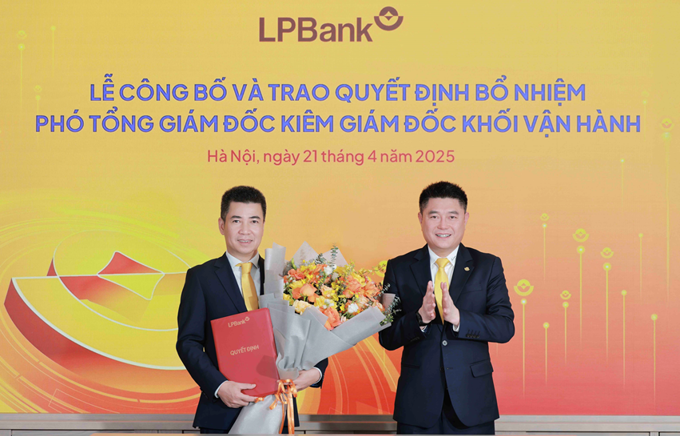 Ông Nguyễn Hoàng Hải làm Phó Tổng giám đốc LPBank
