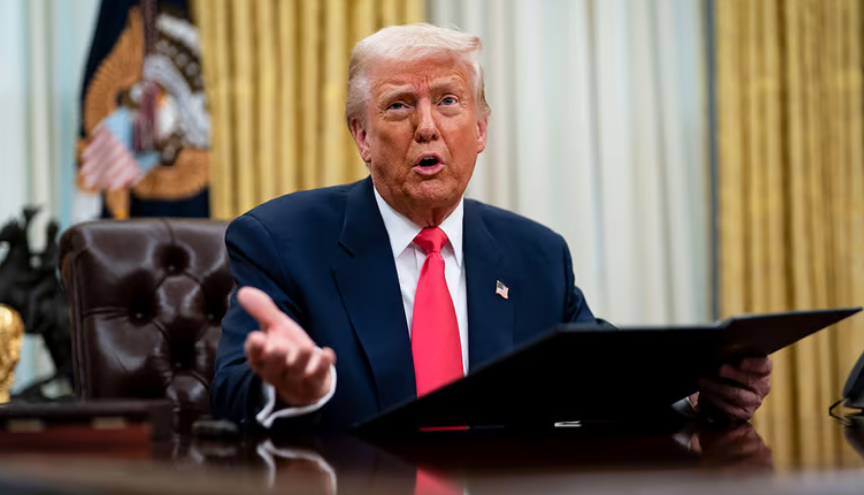 Ông Trump muốn chấm dứt trả đũa thuế quan với Trung Quốc (Ảnh: Getty Images)