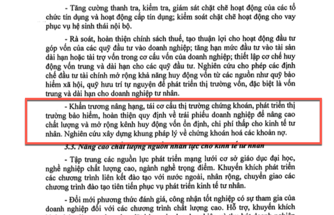 Chứng khoán hoá các khoản nợ: Tư duy đột phát từ NQ68