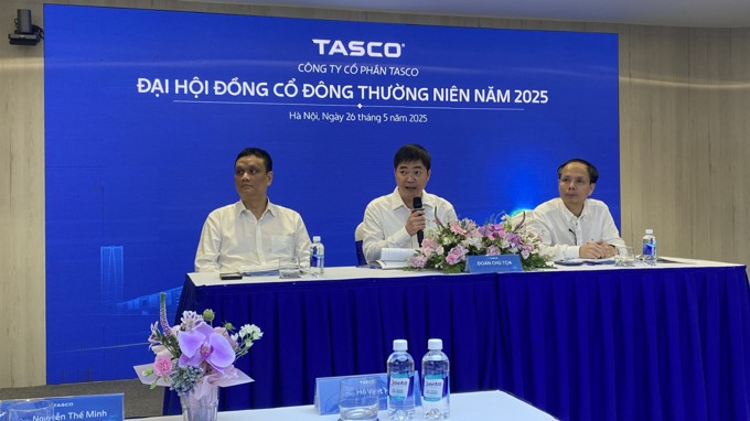 AGM 2025 Tasco: Chốt mục tiêu doanh thu kỷ lục 40.000 tỷ đồng, khẳng định không làm xe riêng, chọn Geely vì tầm nhìn toàn cầu