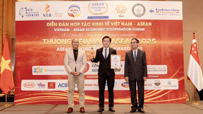 ROX iPark lọt Top 10 thương hiệu mạnh ASEAN 2025