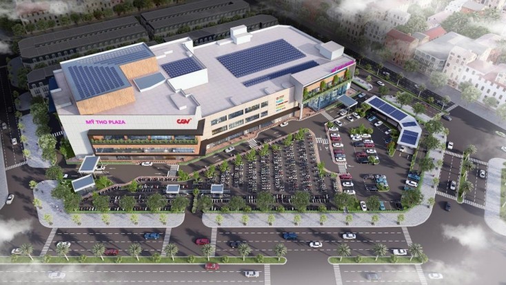 Phối cảnh dự án Trung tâm thương mại dịch vụ tỉnh Tiền Giang 