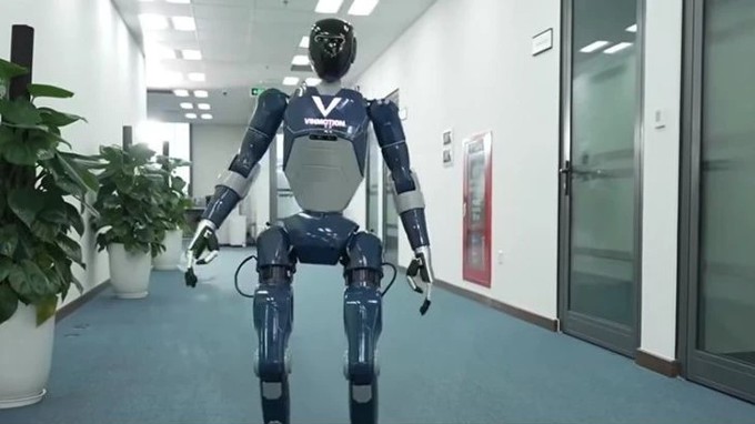 Lộ video robot hình người 'Made in Vietnam' của tỷ phú Vượng