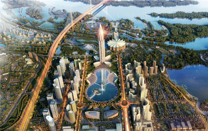 Phối cảnh dự án Thành phố thông minh Bắc Hà Nội