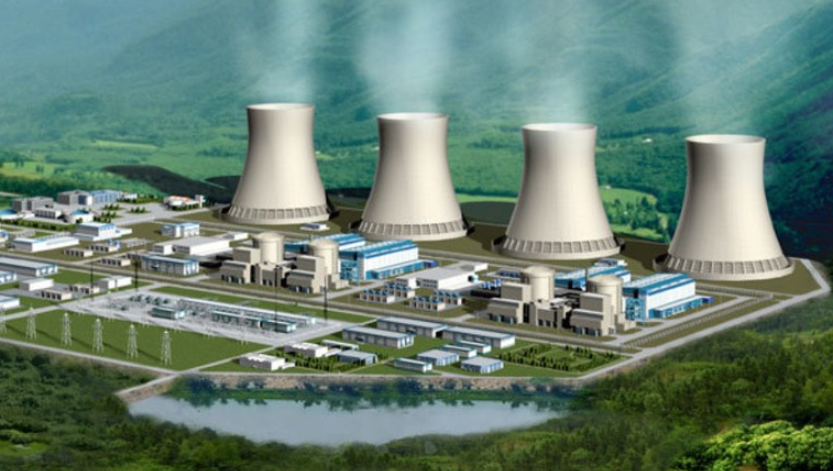 Phối cảnh dự án điện hạt nhân Ninh Thuận năm 2016 (Ảnh: VGP)