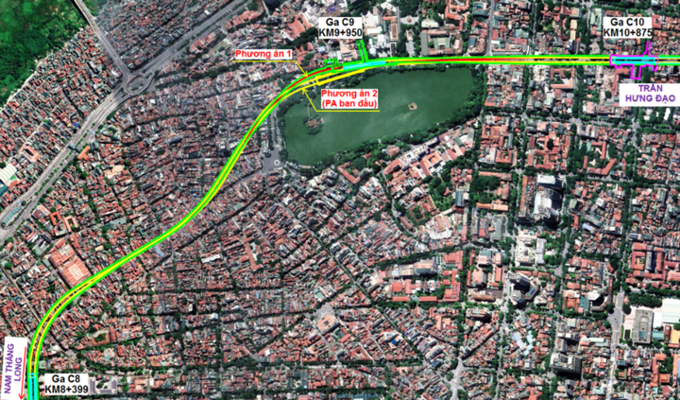 Hà Nội phê duyệt đoạn tuyến Metro xuyên phố cổ, ngầm qua hồ Hoàn Kiếm