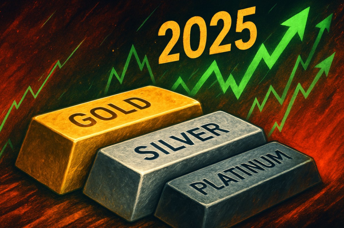 Việc cắt giảm lãi suất của FED khiến giá vàng vượt mốc 4.000 đô la, bạc vượt mốc 50 đô la, bạch kim và palladium vượt mốc 1.800 đô la/oz trong năm nay